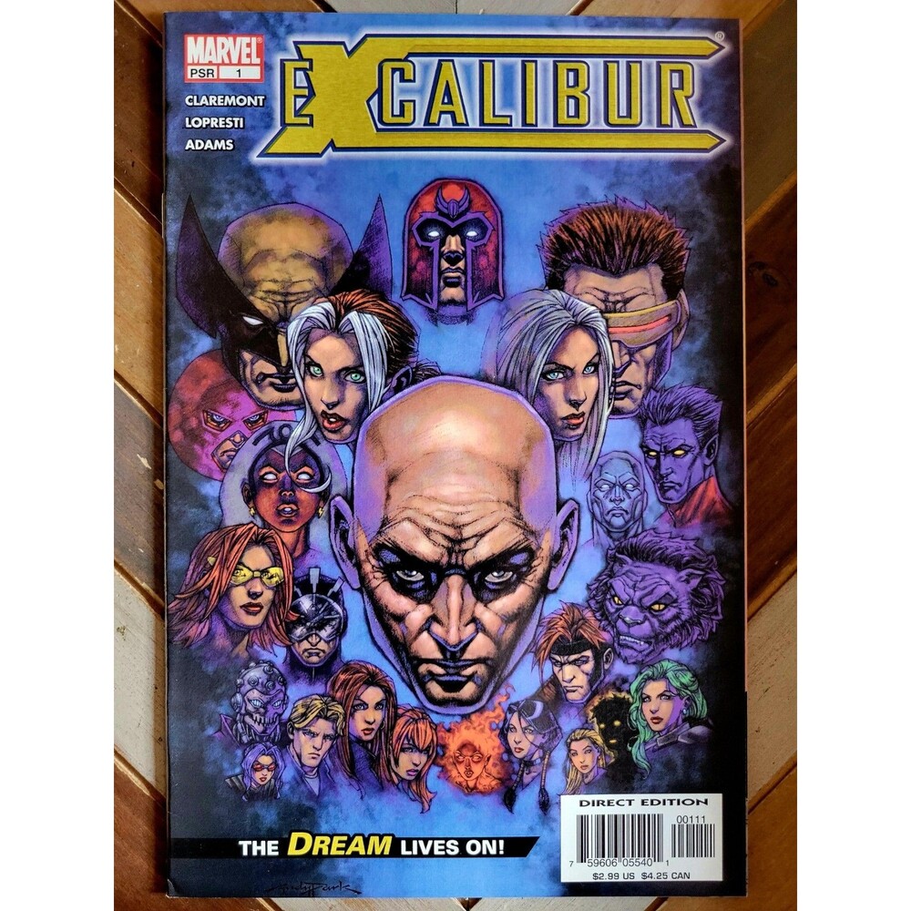 Excalibur #1 (Marvel 2004) Professor X, Wolverine, Magneto! Save Genosha!(7.0)